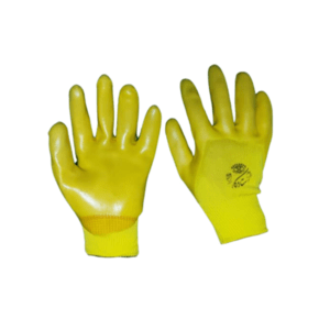 دستکش ژله ای استاد کار رنگ زرد