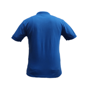 تی شرت رنگ آبی کار