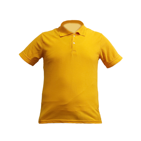تی شرت کارگاهی رنگ زرد نمای جلو
