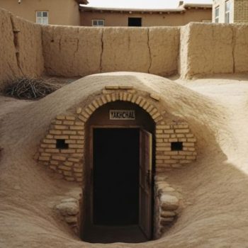 ساخت یخچال خشتی یا زیرزمینی