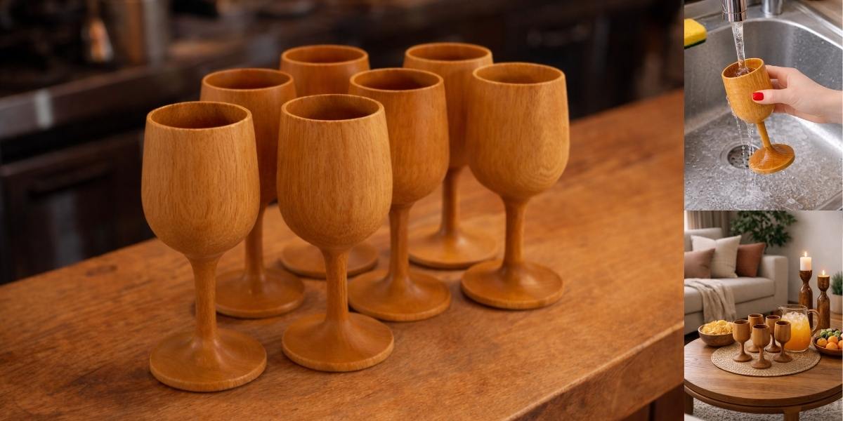 جام چوبی هدیه خاص با قیمت اقتصادی