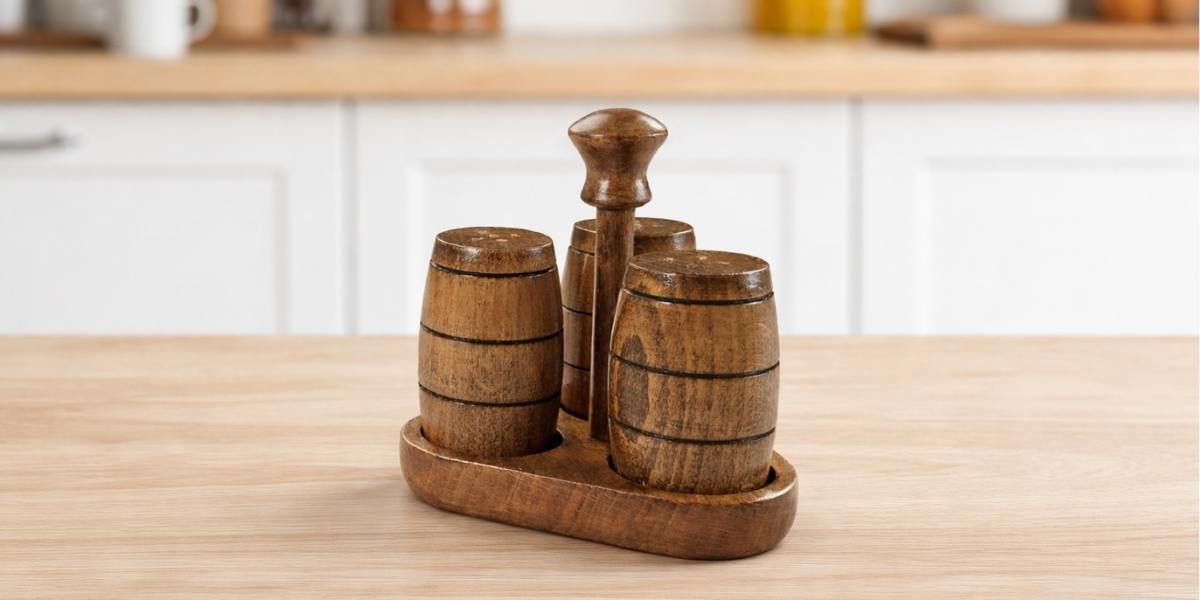 کادو چی بخرم؟ نمکدان چوبی