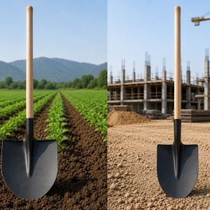 تفاوت بیل کشاورزی با بیل ساختمانی در چیست؟
